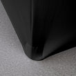 Black 6 ft. 72in Round Spandex Tablecloth Fitted Stretch Table Cover Wedding Banquet Party