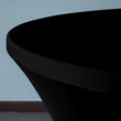 Black 6 ft. 72in Round Spandex Tablecloth Fitted Stretch Table Cover Wedding Banquet Party