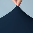 Navy Blue 6 ft. 72in Round Spandex Tablecloth Fitted Stretch Table Cover Wedding Banquet Party