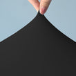 Black 6 ft. 72in Round Spandex Table Skirt Fitted Stretch Tablecloth Wedding Banquet Party
