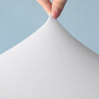 White 6 ft. 72in Round Spandex Table Skirt Fitted Stretch Tablecloth Wedding Banquet Party