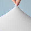 White 5 ft. 60in Round Spandex Tablecloth Fitted Stretch Table Cover Wedding Banquet Party