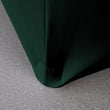Hunter Green 5 ft. 60in Round Spandex Tablecloth Fitted Stretch Table Cover Wedding Banquet Party