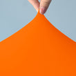 Neon Orange 6 ft. 72in Round Spandex Tablecloth Fitted Stretch Table Cover Wedding Banquet Party