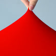 Red 6' ft. Spandex Table Skirt 72Lx30Wx30H Rectangular Fitted Stretch Tablecloth