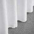 White 6 ft. 72in Round Spandex Table Skirt Fitted Stretch Tablecloth Wedding Banquet Party