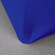 Royal Blue 5 ft. 60in Round Spandex Tablecloth Fitted Stretch Table Cover Wedding Banquet Party