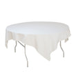 GW Linens White 70" x 70" Square Seamless Tablecloth For Wedding Restaurant Banquet Party - GWLinens